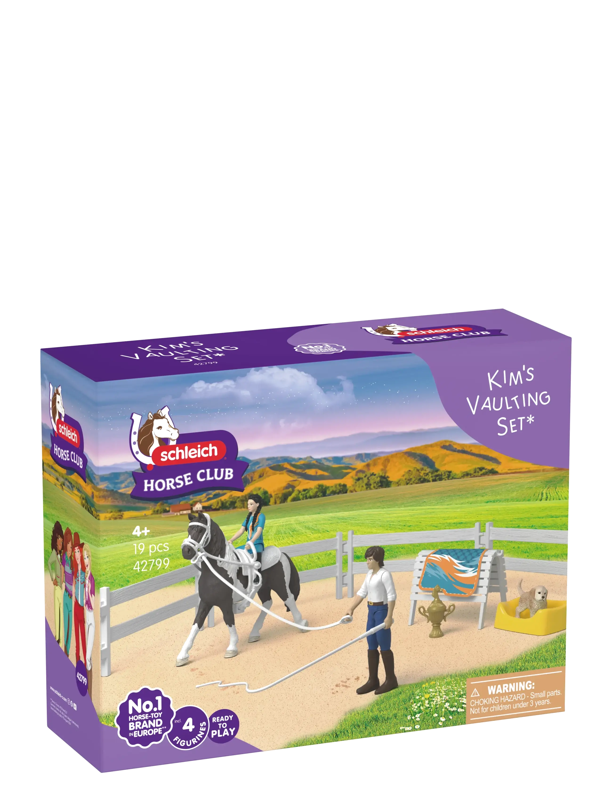 Schleich Schleich Kim's Vaulting Set - Julklappar - MULTI / multi