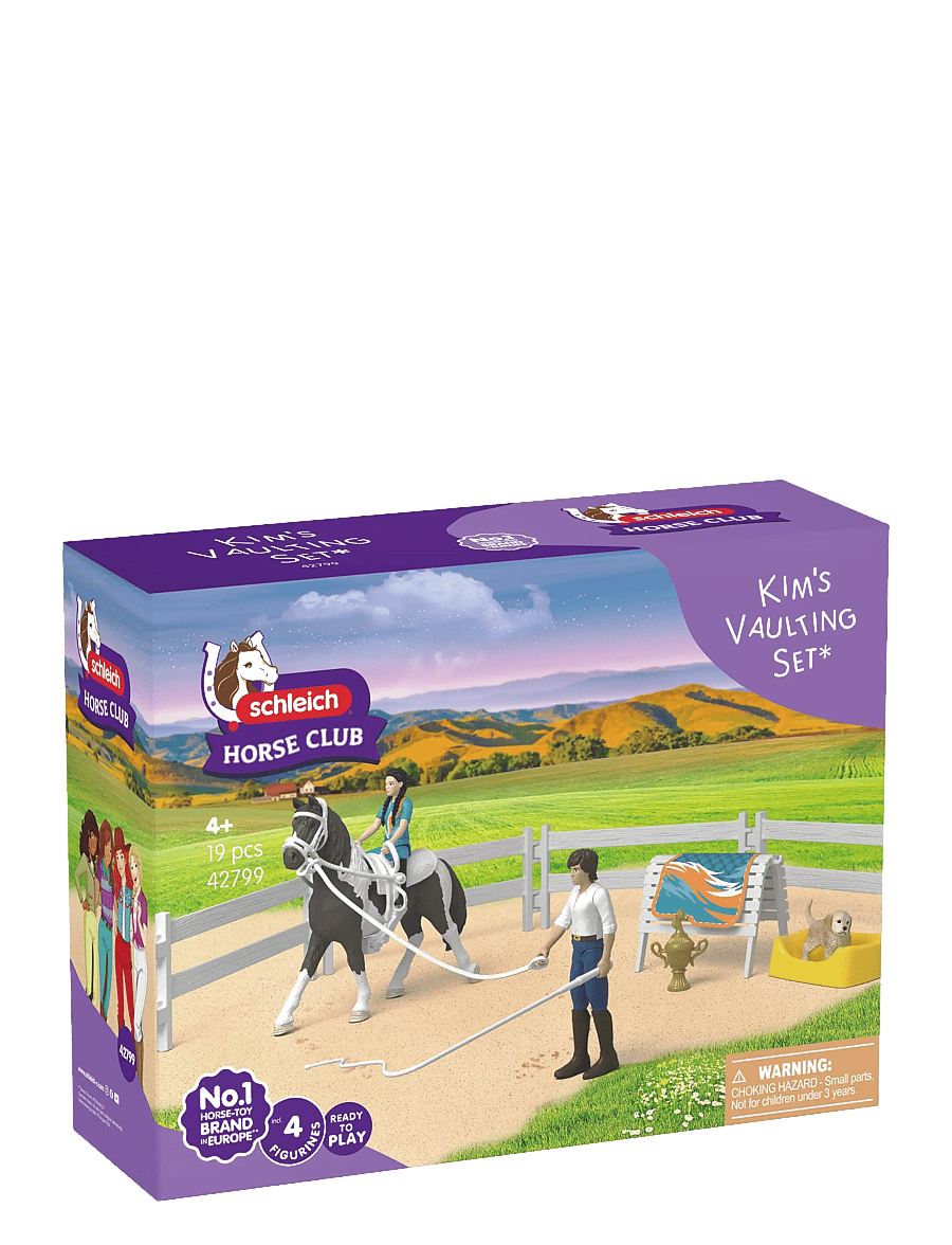 Schleich - Schleich Kim's Vaulting Set - lekset - multi - 0