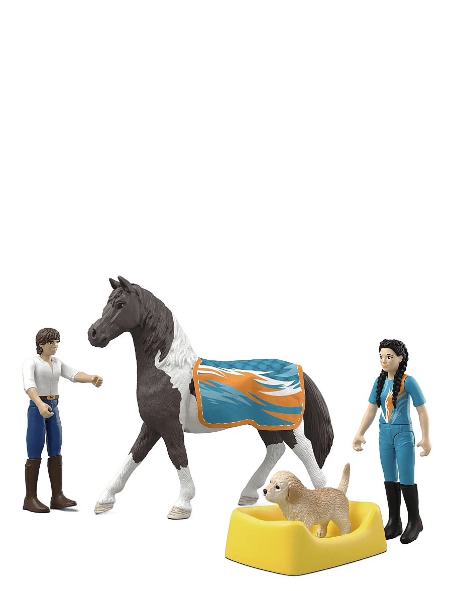 Schleich - Schleich Kim's Vaulting Set - lekset - multi - 2