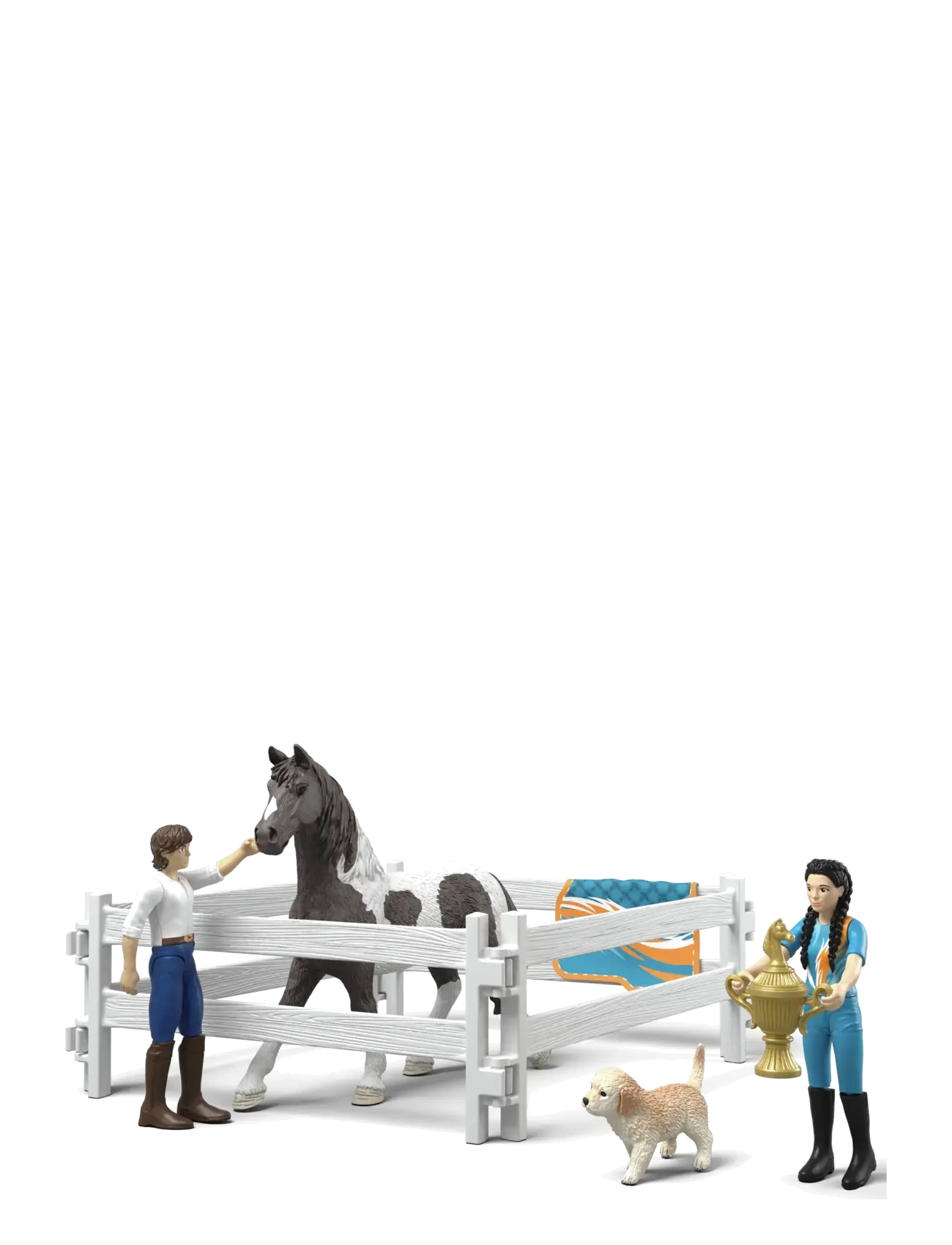 Schleich - Schleich Kim's Vaulting Set - lekset - multi - 3
