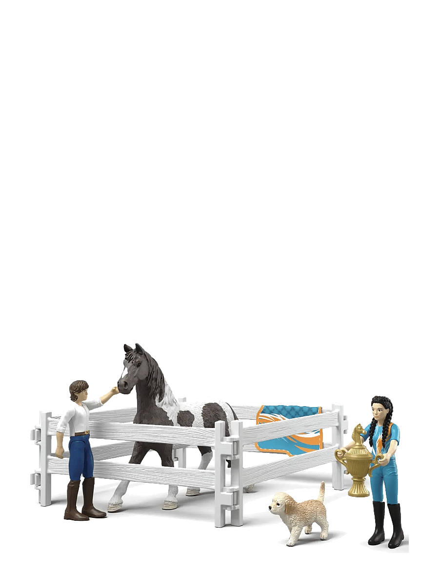 Schleich - Schleich Kim's Vaulting Set - lekset - multi - 3