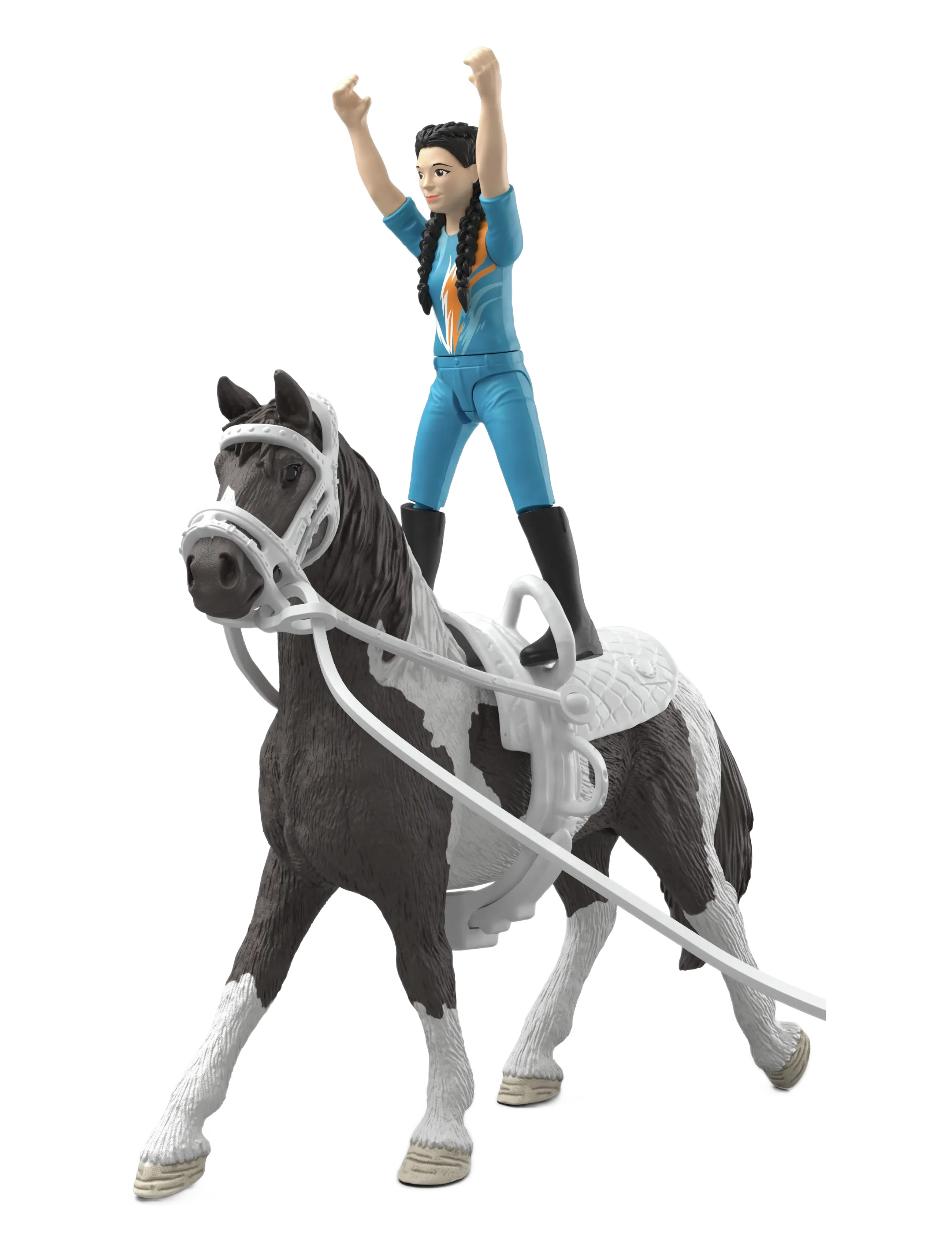 Schleich - Schleich Kim's Vaulting Set - lekset - multi - 4