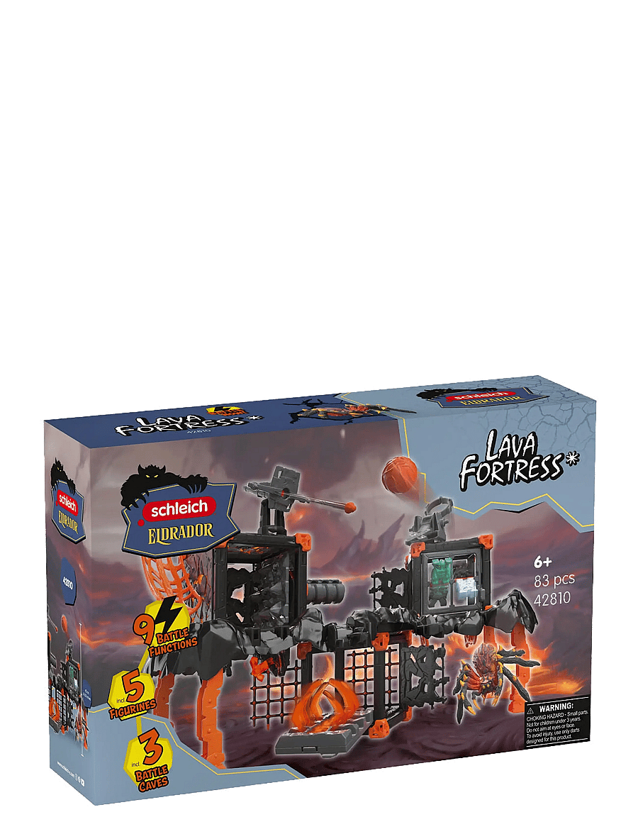 Schleich - Schleich Lava Fortress - lekset - multi - 2