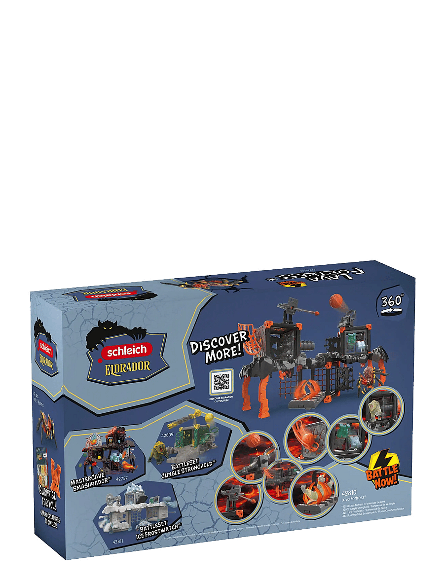 Schleich - Schleich Lava Fortress - lekset - multi - 3