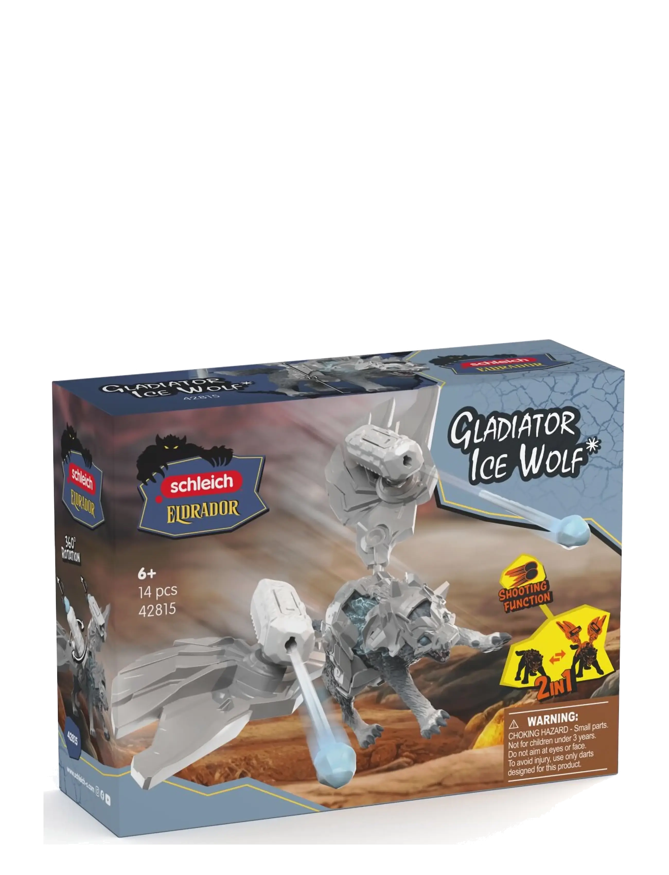 Schleich - Schleich Gladiator Ice wolf - actionfigurer - multi - 2