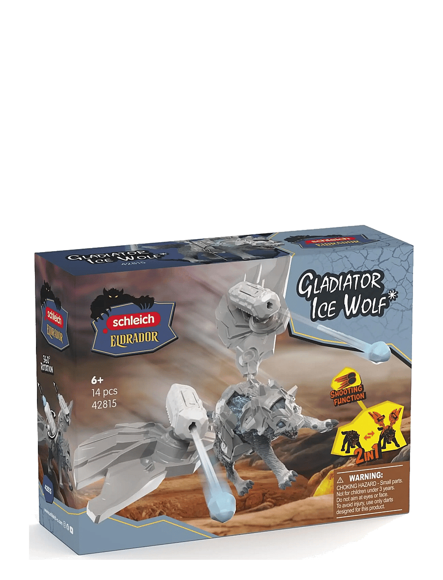 Schleich - Schleich Gladiator Ice wolf - actionfigurer - multi - 2