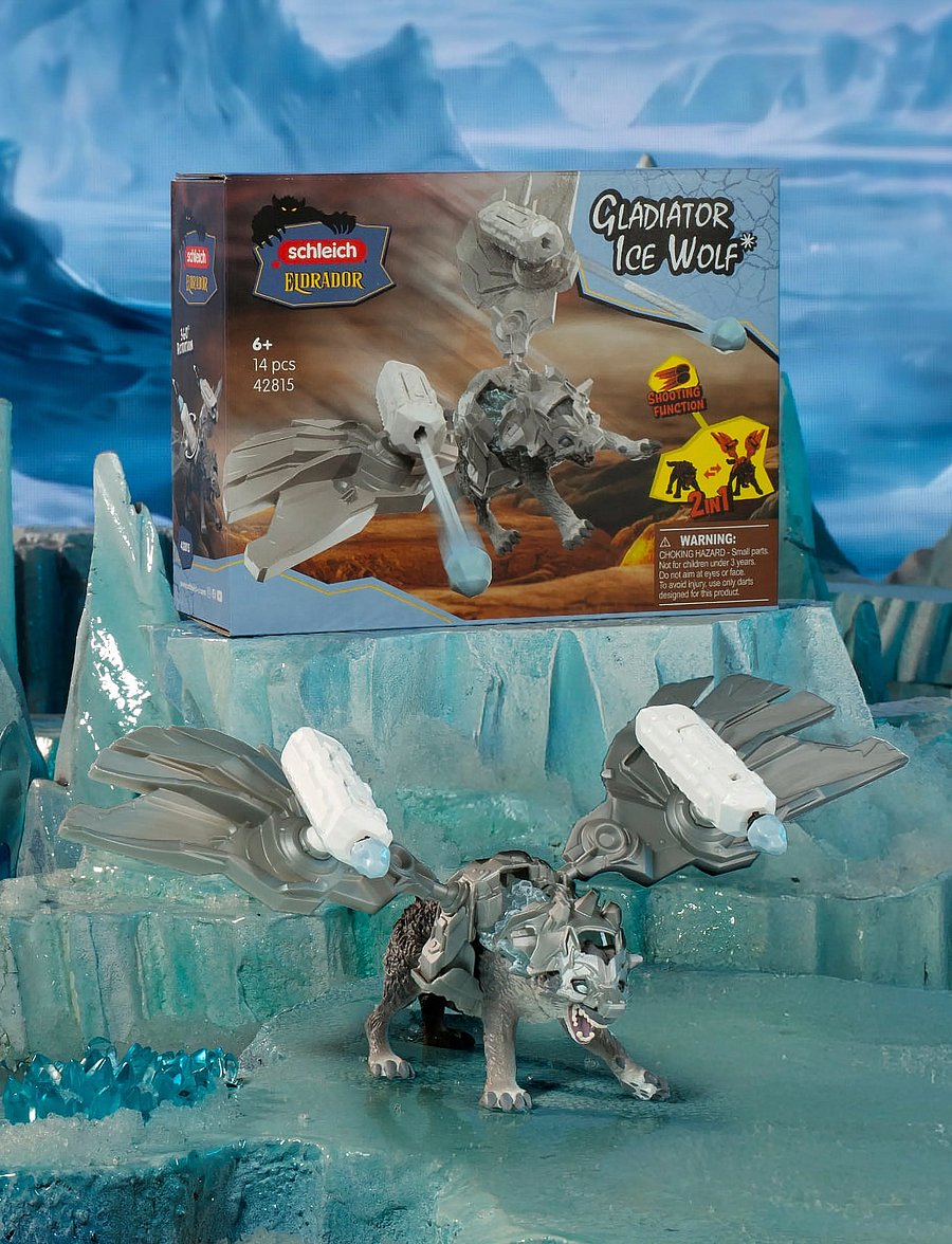Schleich - Schleich Gladiator Ice wolf - actionfigurer - multi - 0