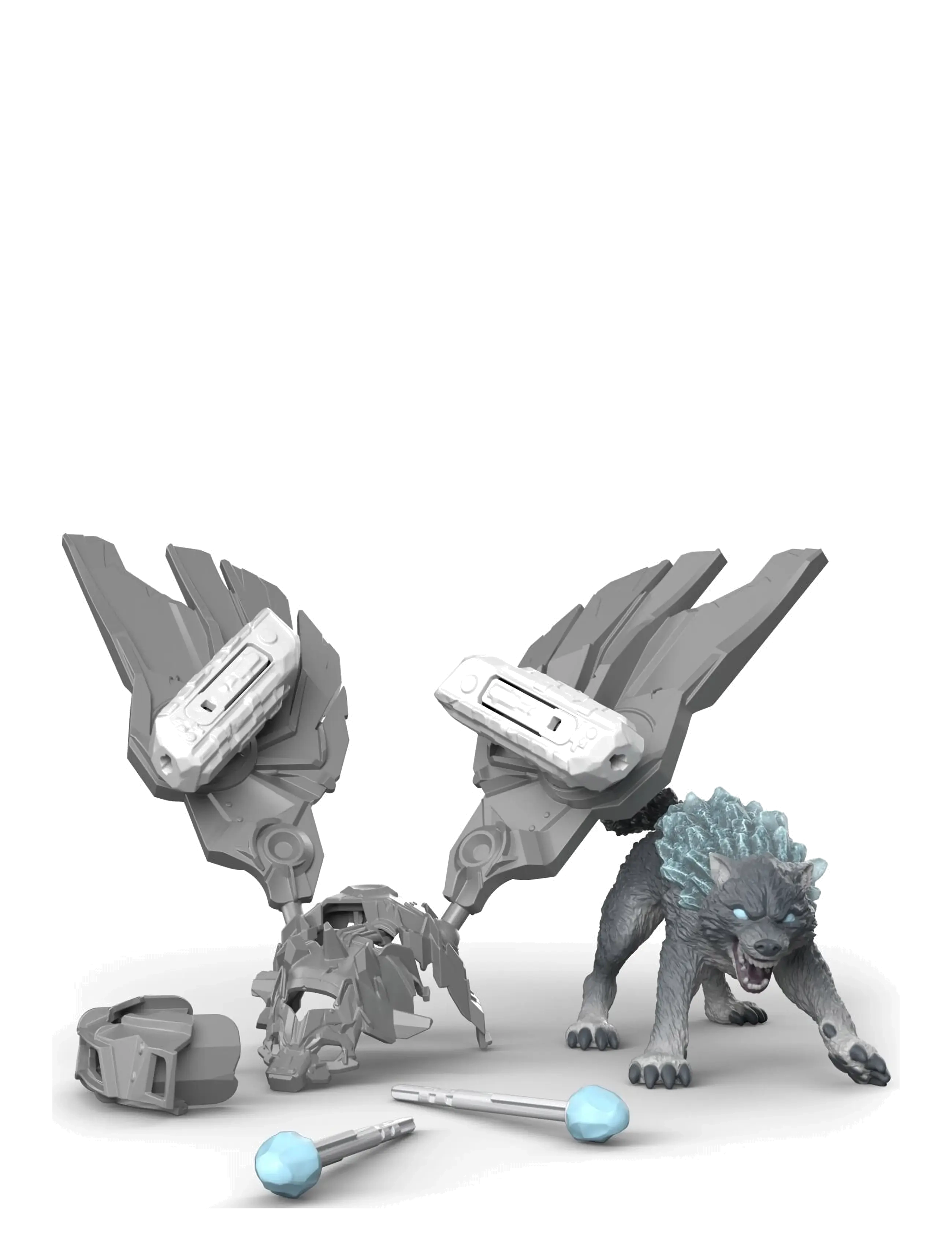 Schleich - Schleich Gladiator Ice wolf - actionfigurer - multi - 5
