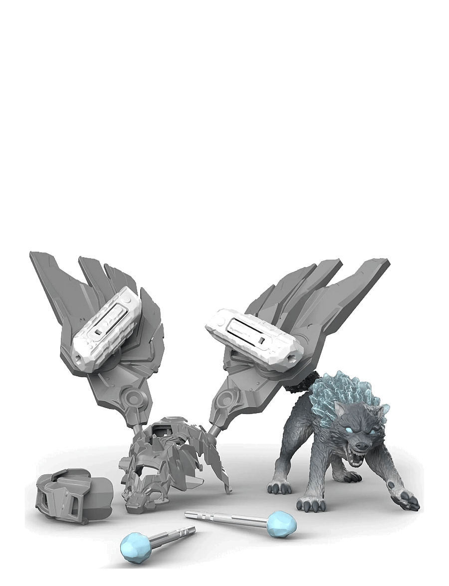 Schleich - Schleich Gladiator Ice wolf - actionfigurer - multi - 5