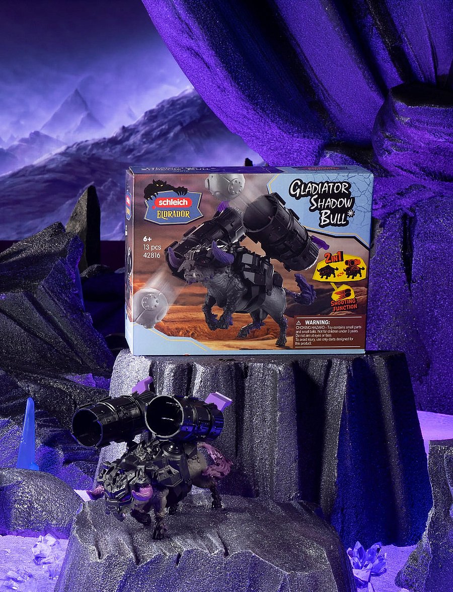 Schleich - Schleich Gladiator Shadow Bull - actionfigurer - multi - 0