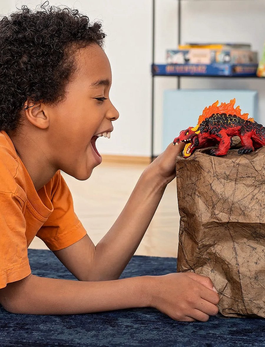 Schleich - Schleich Magma Lizard - film & sagofigurer - multi - 0