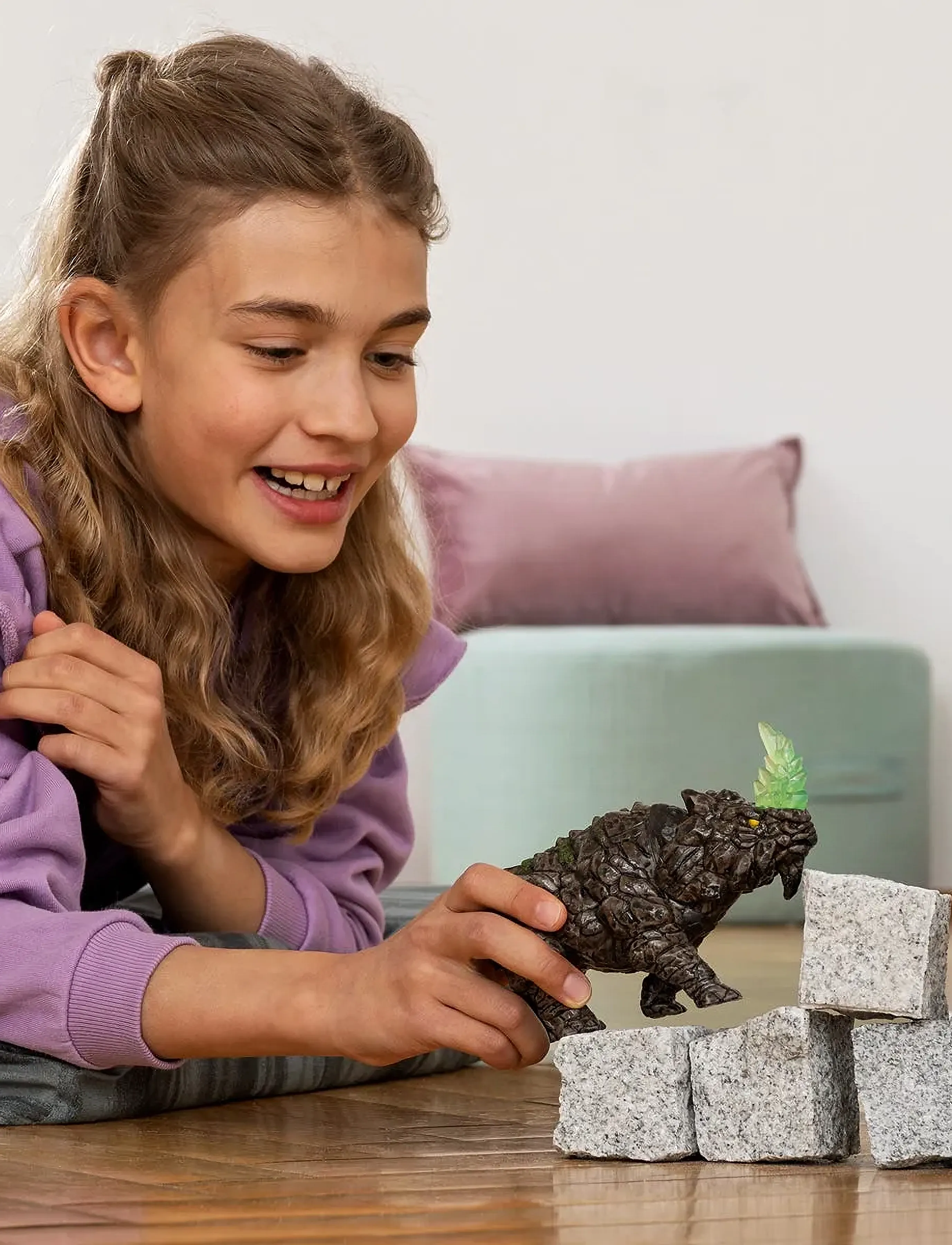 Schleich Battle Rhino, Børn, Dyr, Multi/mønstret, Str: ONE SIZE