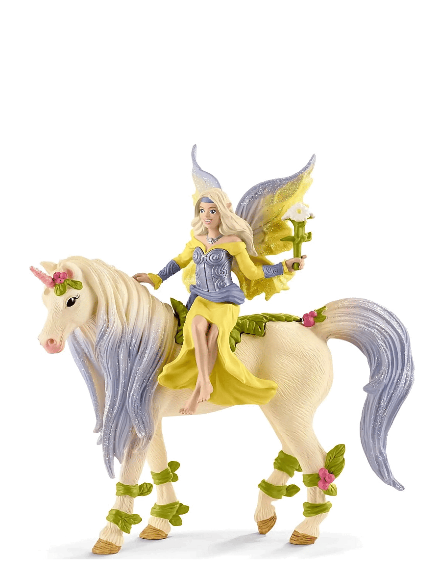 Schleich - Schleich Fairy Sera with blossom unicorn - dýr - multi - 1