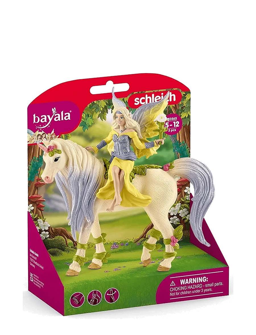 Schleich - Schleich Fairy Sera with blossom unicorn - dýr - multi - 2
