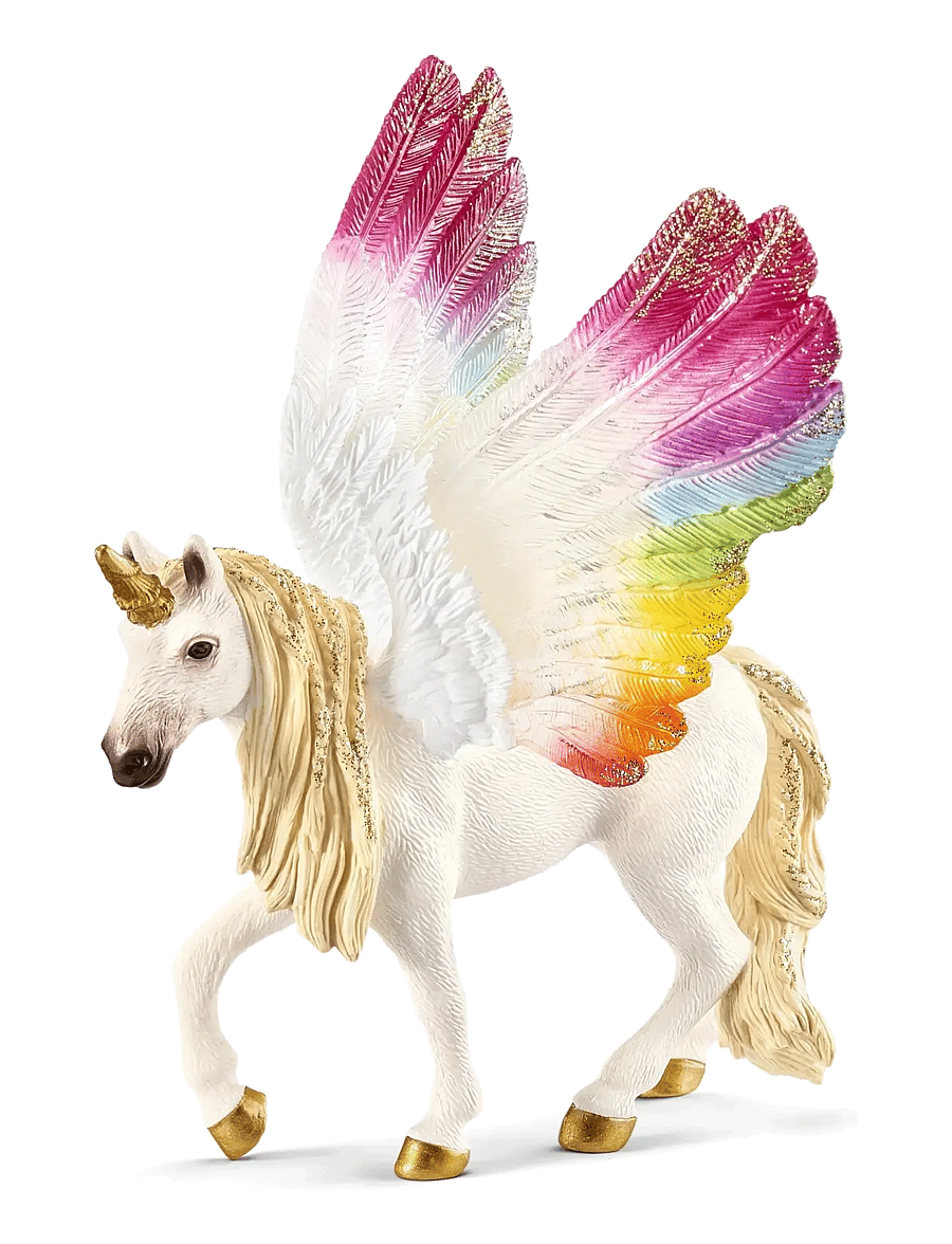 Schleich - Schleich Winged rainbow unicorn - leikfangasett & fígúrur - muti - 0