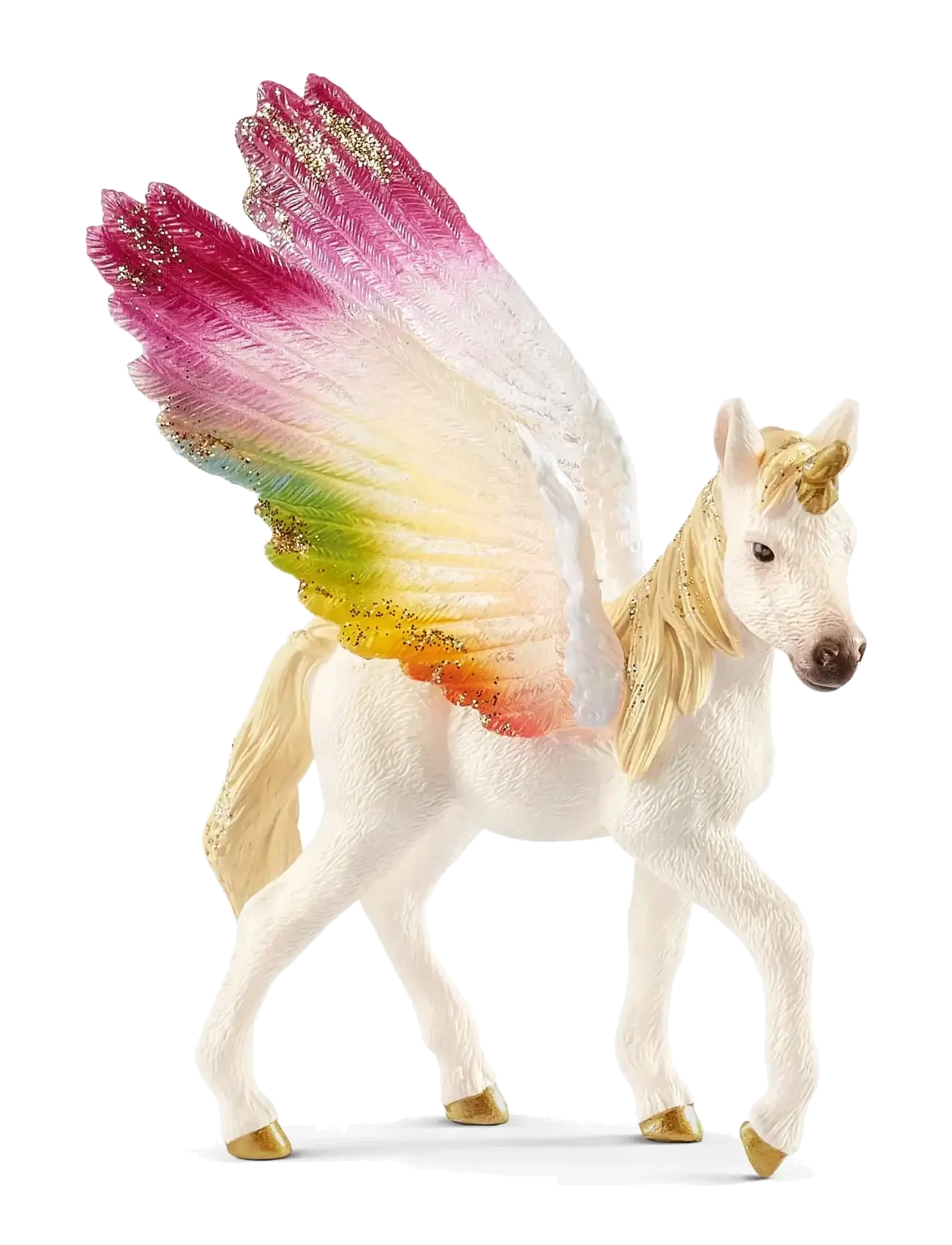 Schleich Winged Rainbow Unicorn, Foal, Børn, Dyr, Multi/mønstret, Str: ONE SIZE