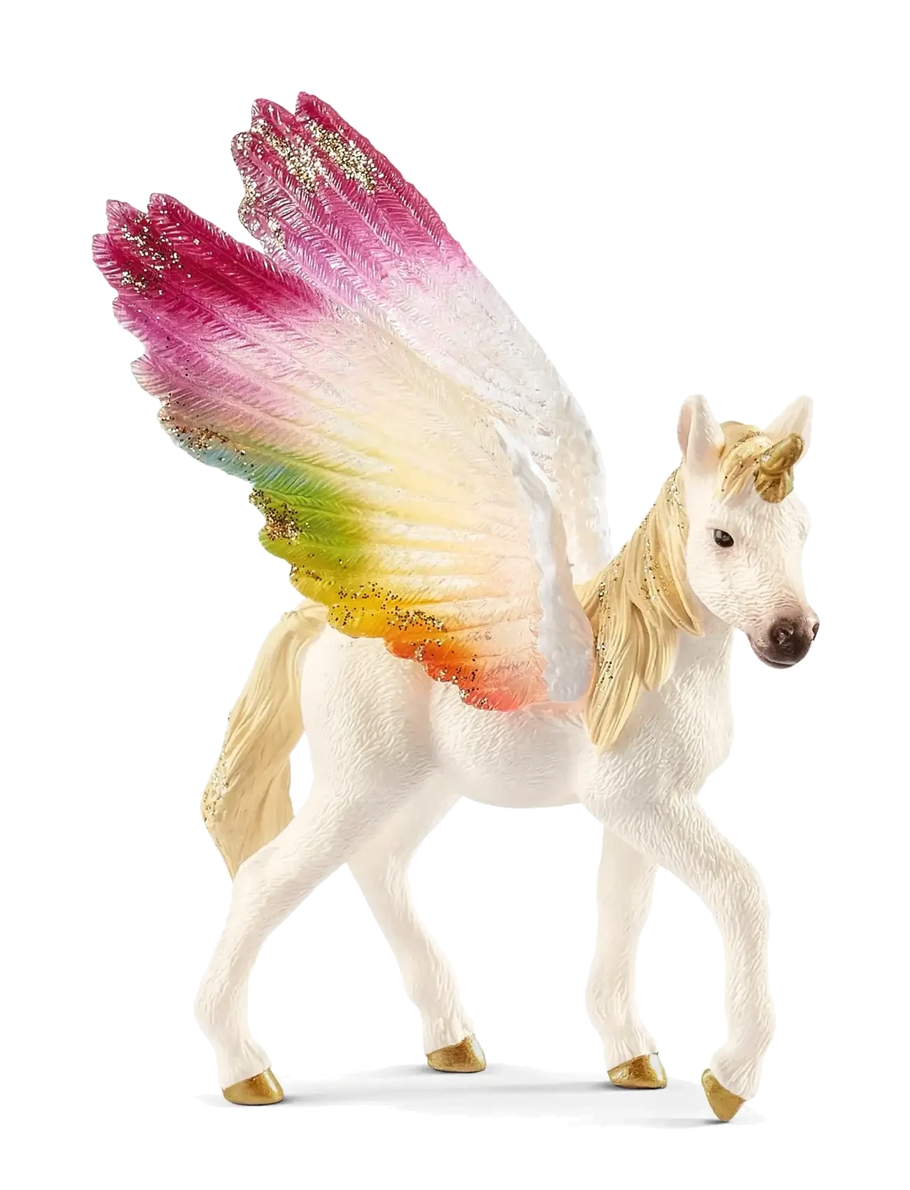Schleich - Schleich Winged rainbow unicorn, foal - leksakssets & figurer - muti - 1
