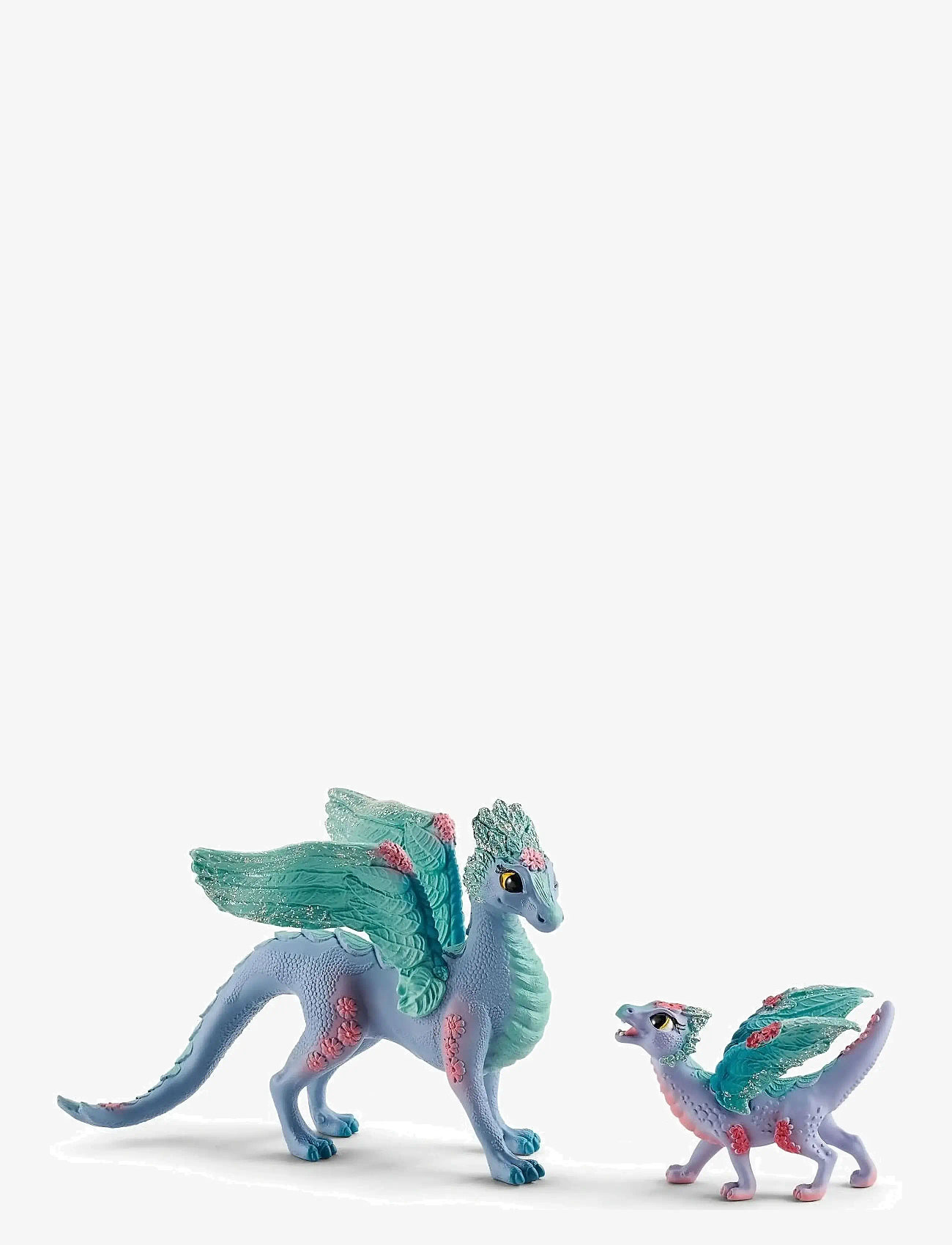 Schleich - Schleich Flower Dragon and Baby - eläimet - multi - 0