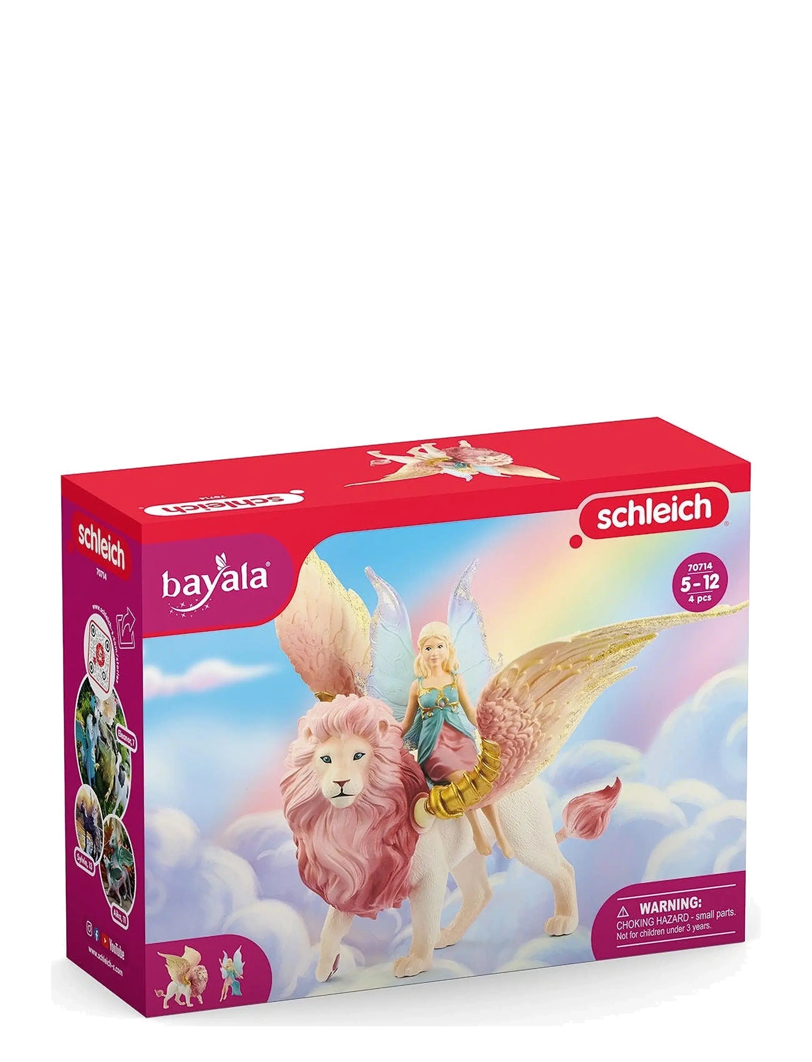 Schleich - Schleich Fairy in Flight on Winged Lion - dýr - multi - 5