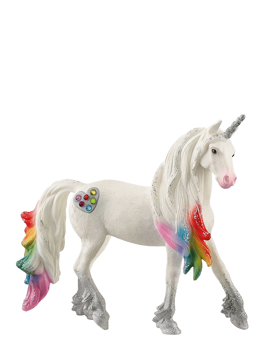 Schleich - Schleich Rainbow Love Unicorn Stallion - dýr - multi - 0