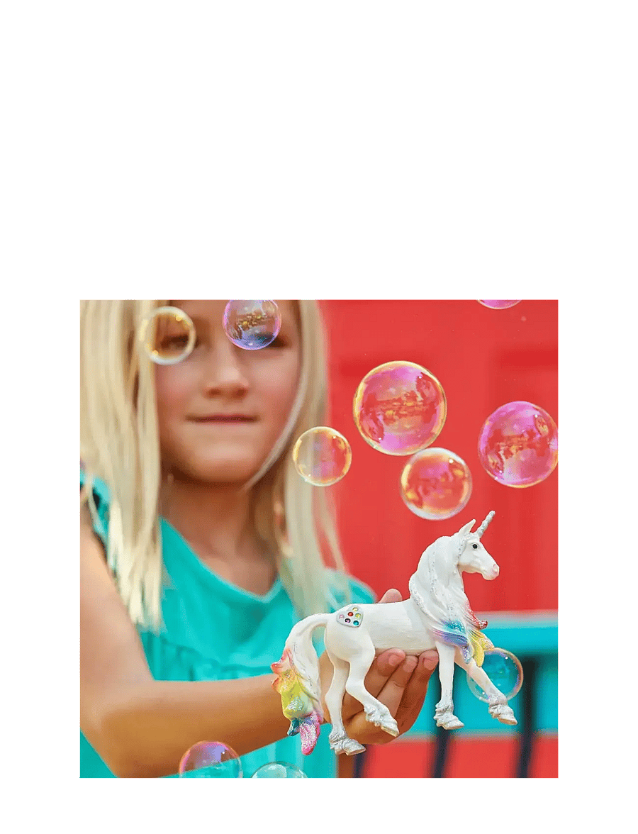 Schleich - Schleich Rainbow Love Unicorn Stallion - dýr - multi - 2