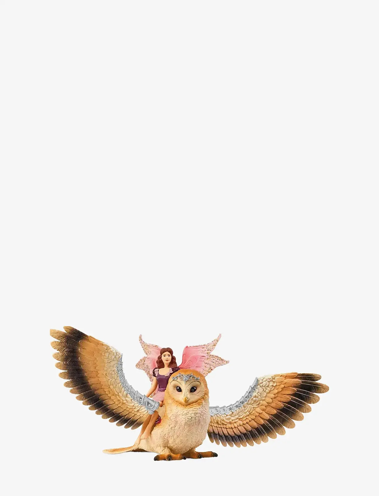 Schleich - Schleich Fairy in Flight on Glam Owl V2 - kvikmynda- og ævintýrapersónur - multi - 0