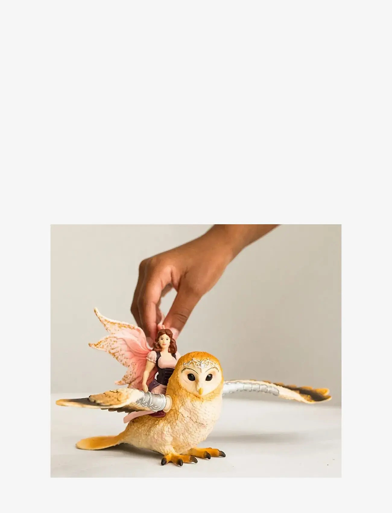 Schleich - Schleich Fairy in Flight on Glam Owl V2 - kvikmynda- og ævintýrapersónur - multi - 1