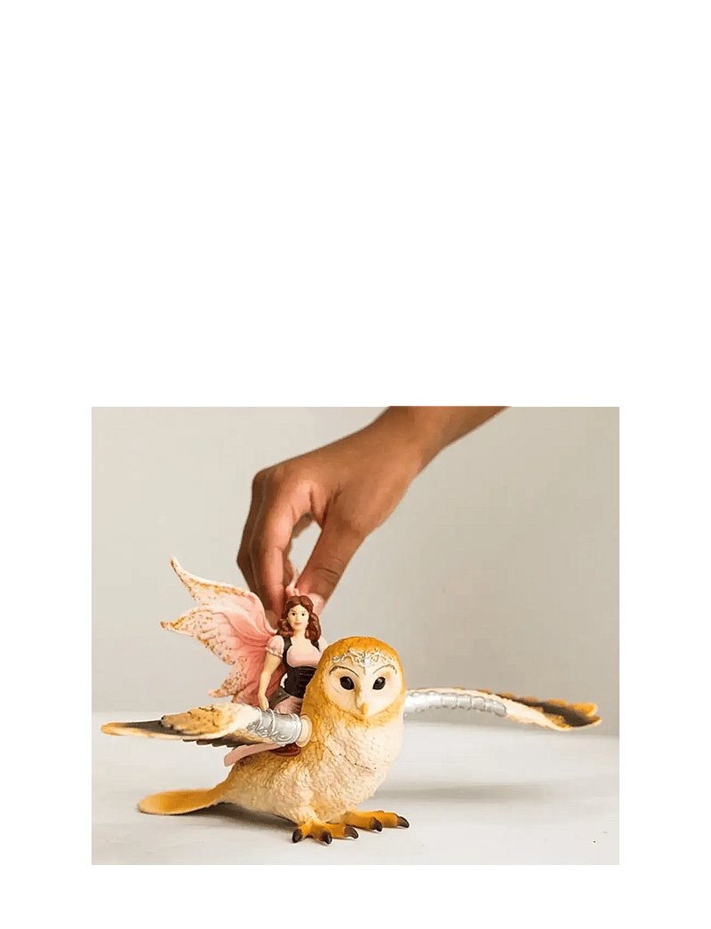 Schleich - Schleich Fairy in Flight on Glam Owl V2 - kvikmynda- og ævintýrapersónur - multi - 1