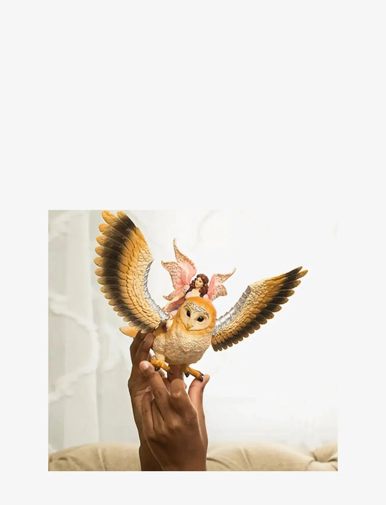 Schleich - Schleich Fairy in Flight on Glam Owl V2 - kvikmynda- og ævintýrapersónur - multi - 3