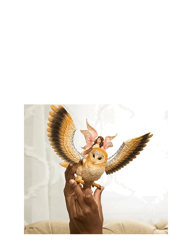 Schleich - Schleich Fairy in Flight on Glam Owl V2 - kvikmynda- og ævintýrapersónur - multi - 3