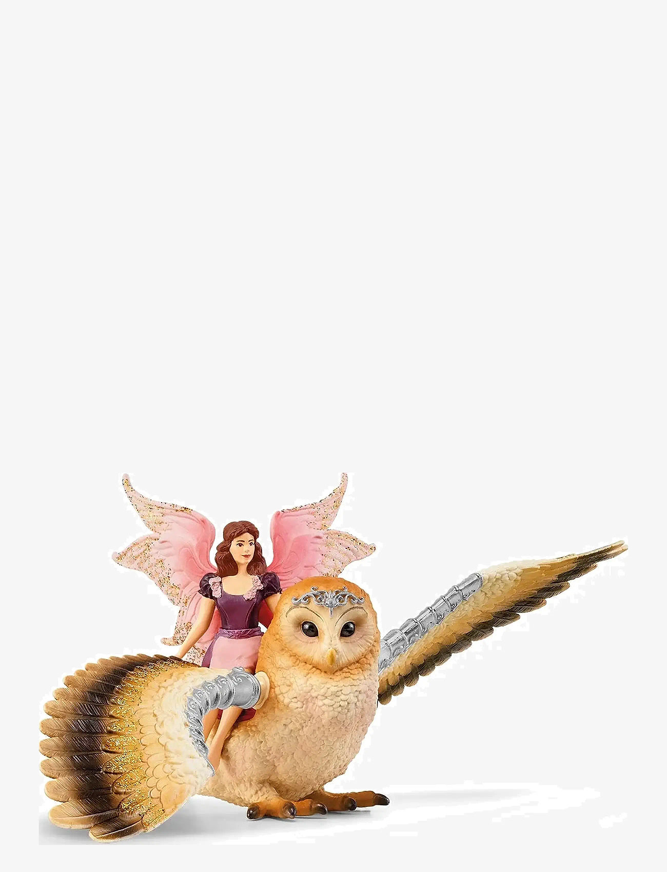 Schleich - Schleich Fairy in Flight on Glam Owl V2 - kvikmynda- og ævintýrapersónur - multi - 4