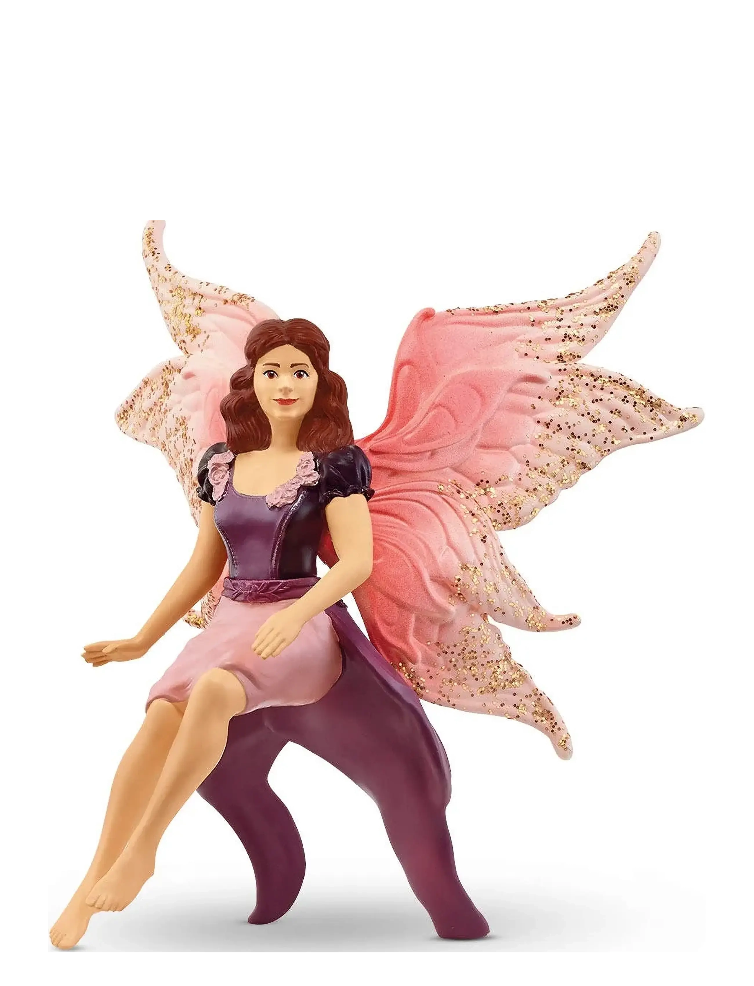 Schleich - Schleich Fairy in Flight on Glam Owl V2 - legetøjsfigurer & sæt - multi - 5