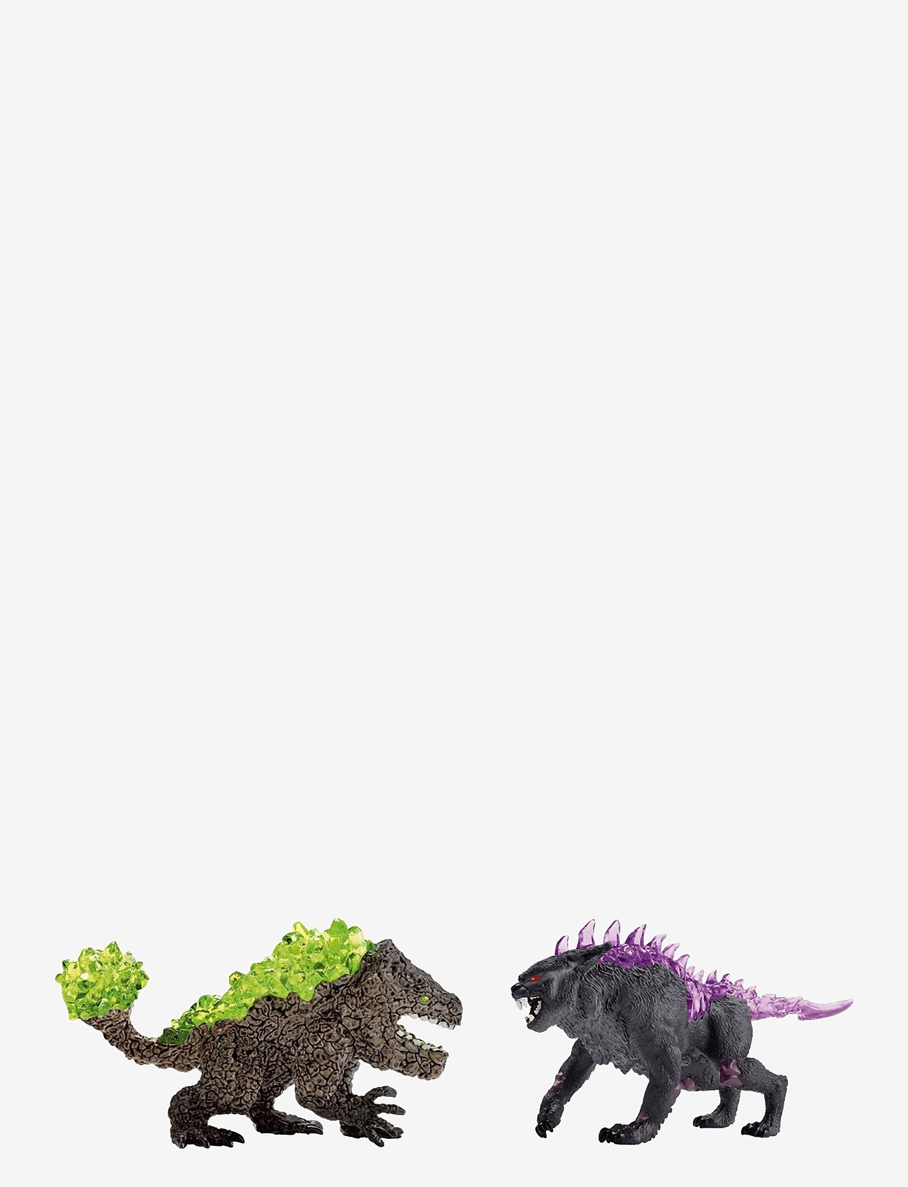 Schleich - Schleich Shadow lynx vs. Rock crusher - actionfigurer - multi - 1