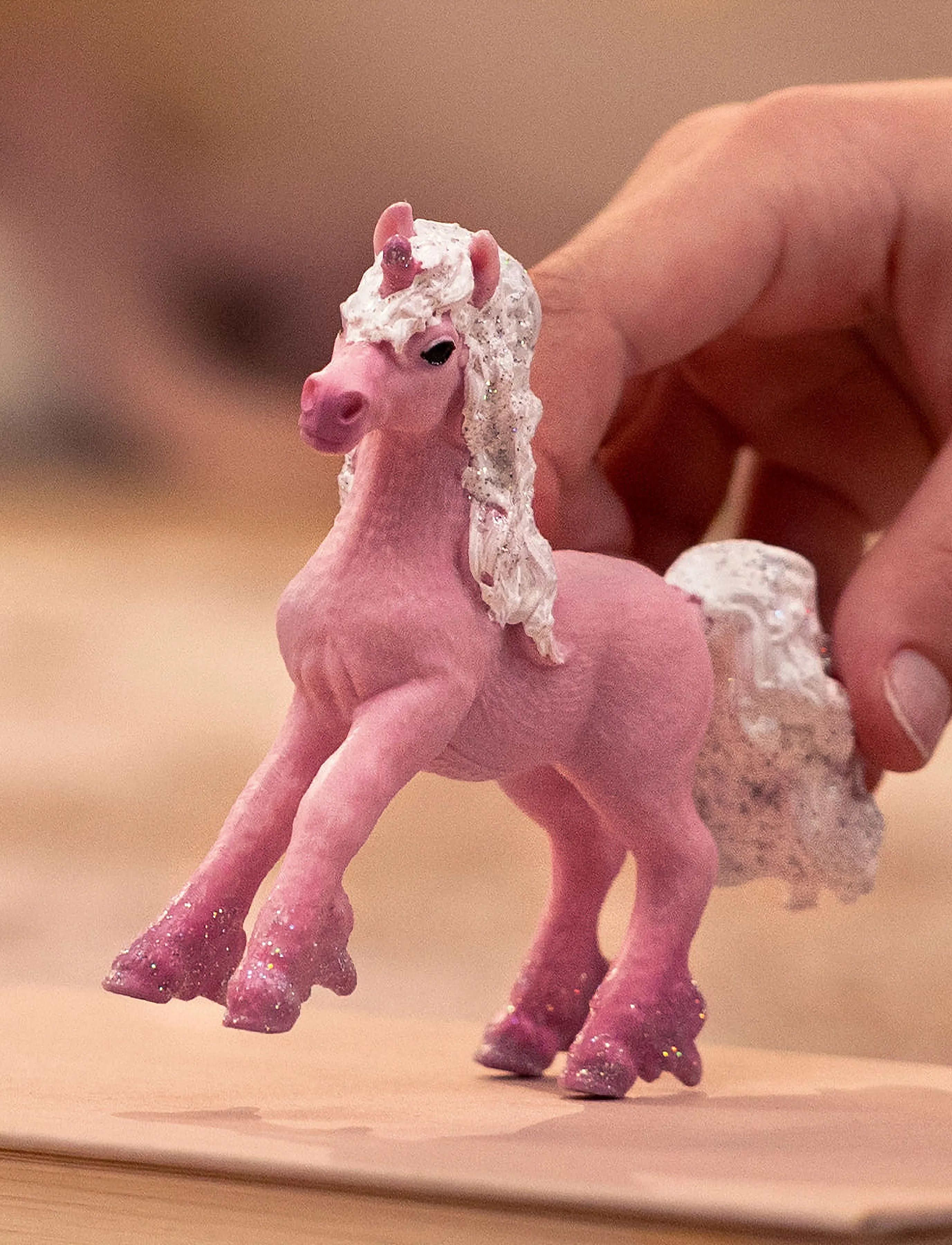 Schleich Schleich Flower Unicorn Foal, One Size, Pink, Legesæt & Actionfigurer > Dyr, Børn