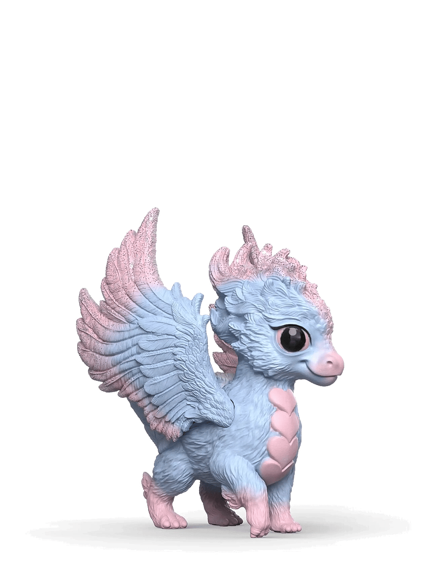 Schleich - Schleich Baby Crystal Dragon - film & sagofigurer - multi - 1
