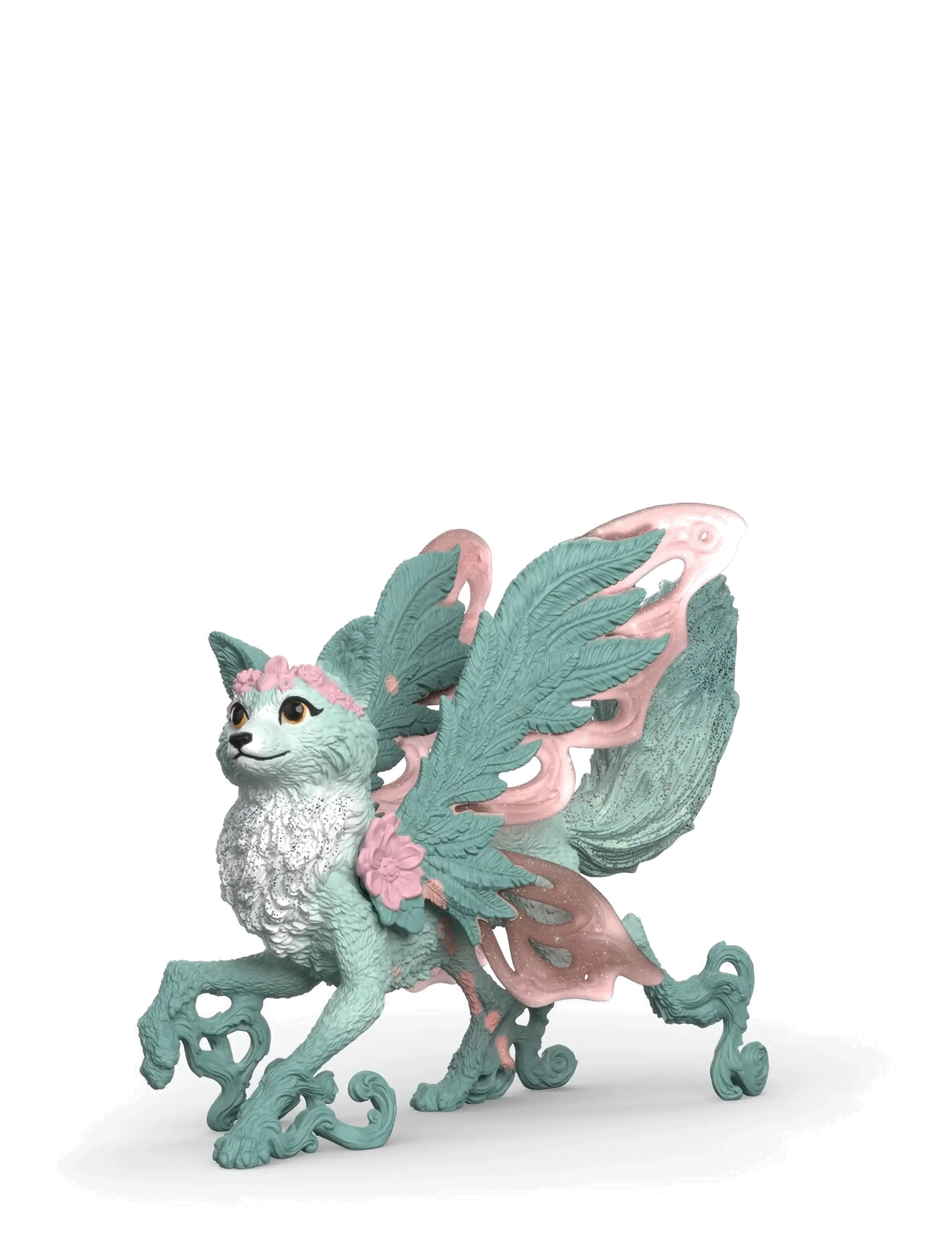 Schleich Schleich Magical Feathered Fox - Legetøj 3-5 år - MULTI / green