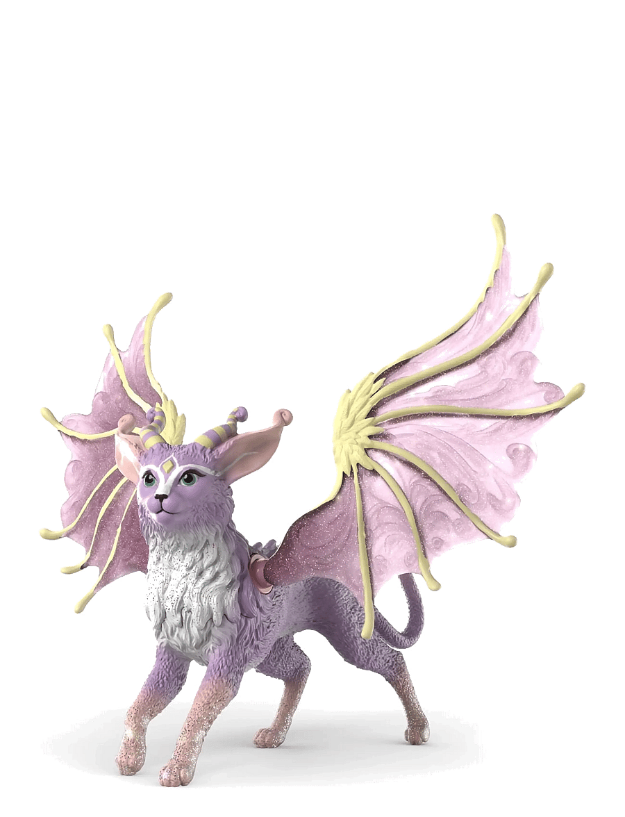 Schleich - Schleich Winged Cat Dragon - film & sagofigurer - multi - 1