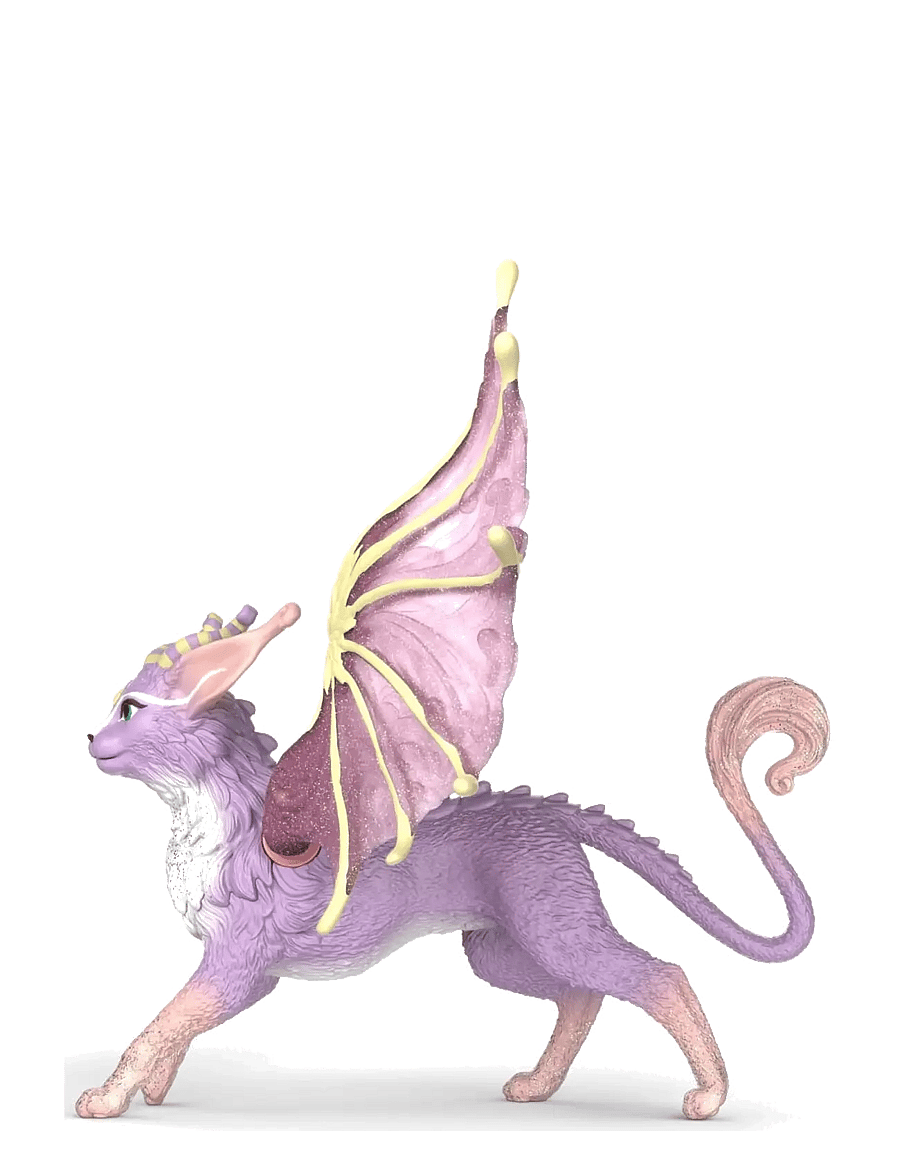 Schleich - Schleich Winged Cat Dragon - film & sagofigurer - multi - 3