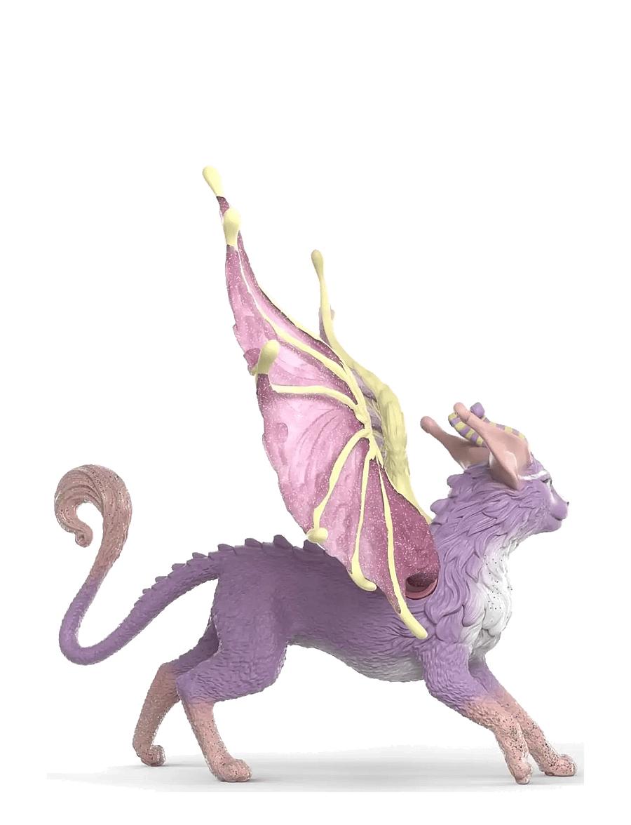 Schleich - Schleich Winged Cat Dragon - film & sagofigurer - multi - 4