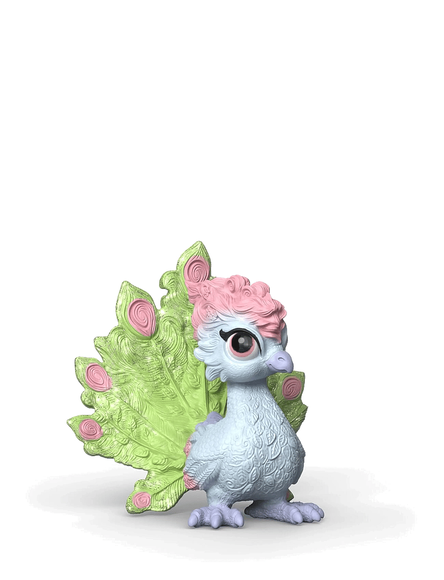 Schleich - Schleich Baby Peachick - dyr - multi - 0