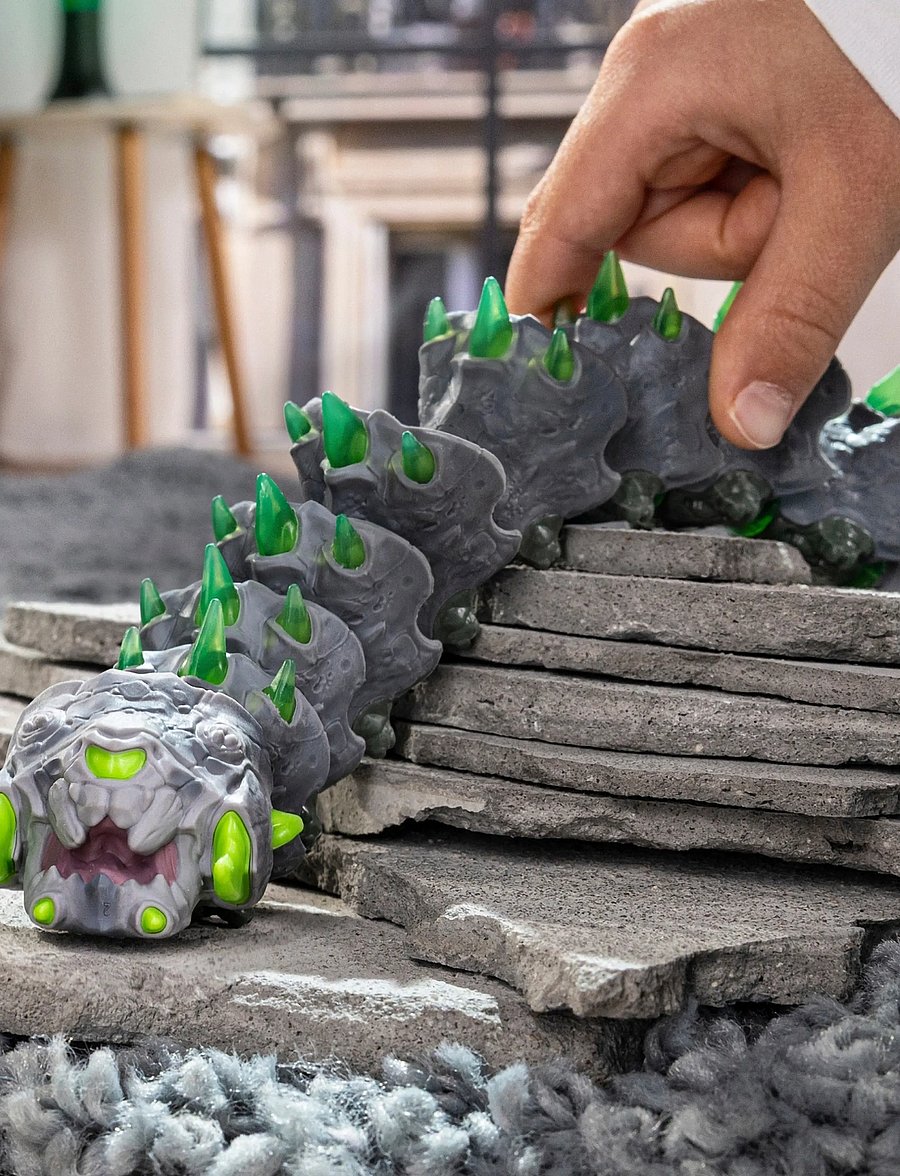 Schleich - Schleich Stone Worm - film & sagofigurer - muti - 0