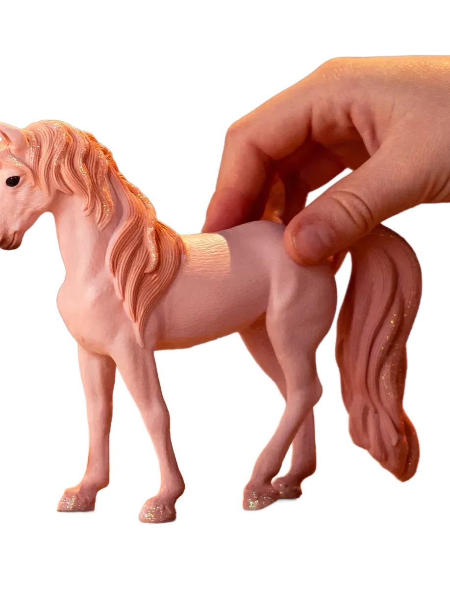 Schleich Schleich Unicorn Mare Peach, One Size, Pink, Legesæt & Actionfigurer > Dyr, Børn