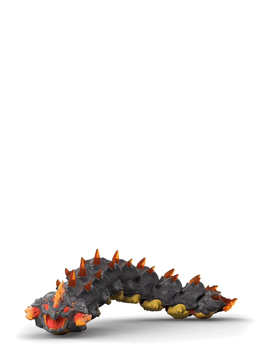 Schleich - Schleich Lava Worm - actionfigurer - multi - 1