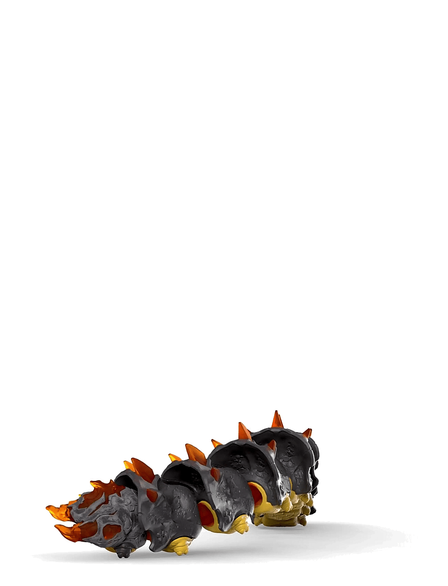 Schleich - Schleich Lava Worm - actionfigurer - multi - 2