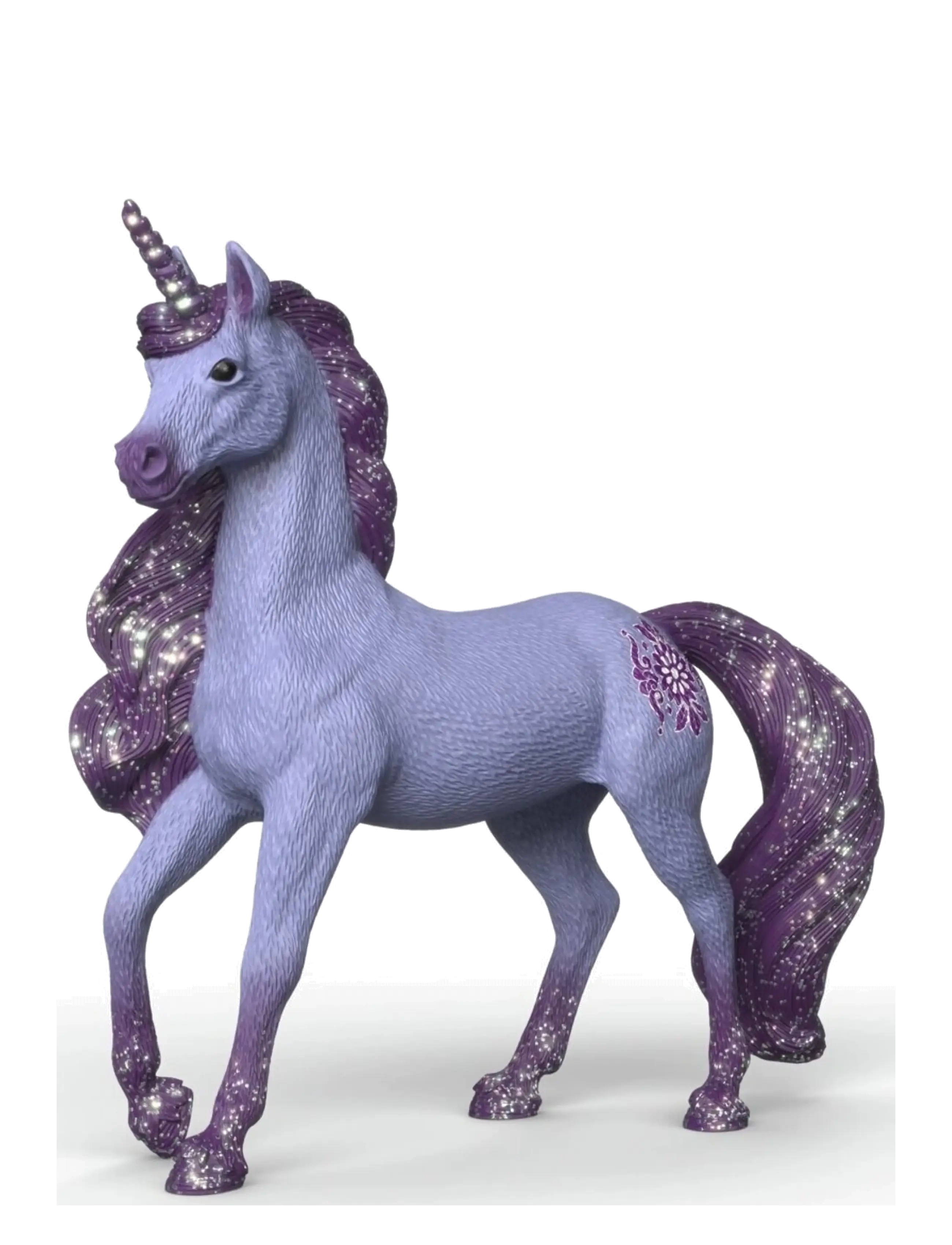 Schleich Schleich Unicorn Stallion Orchid, One Size, Purple, Legesæt & Actionfigurer > Dyr, Børn