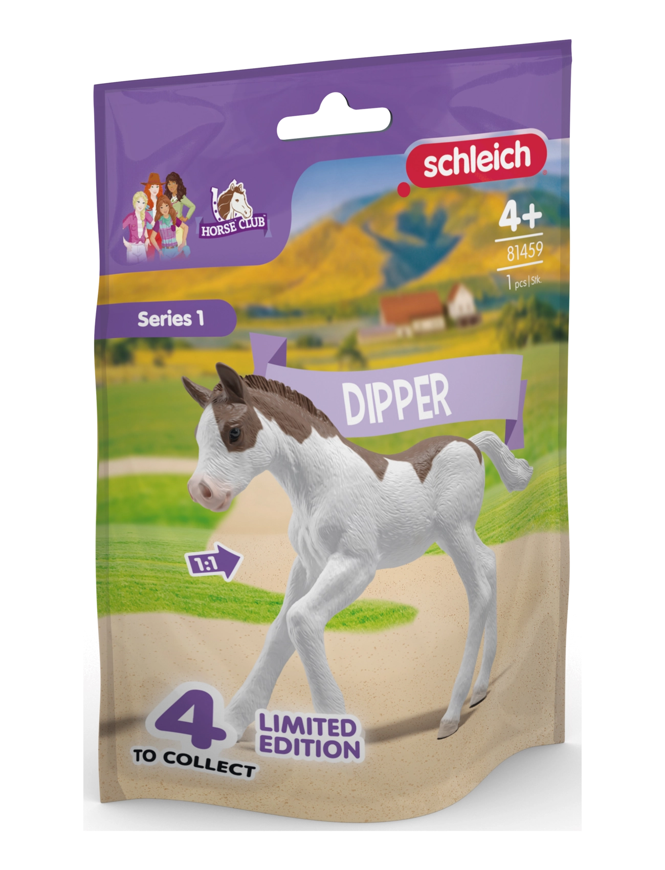 Schleich - Schleich Collectible Foal Dipper - djur - multi - 1