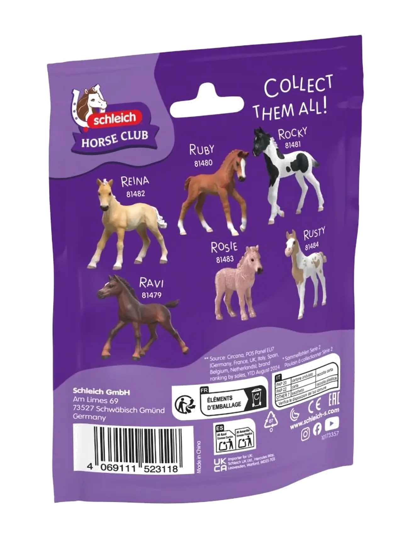 Schleich - Schleich Collectible Foal Ragnar - djur - multi - 2