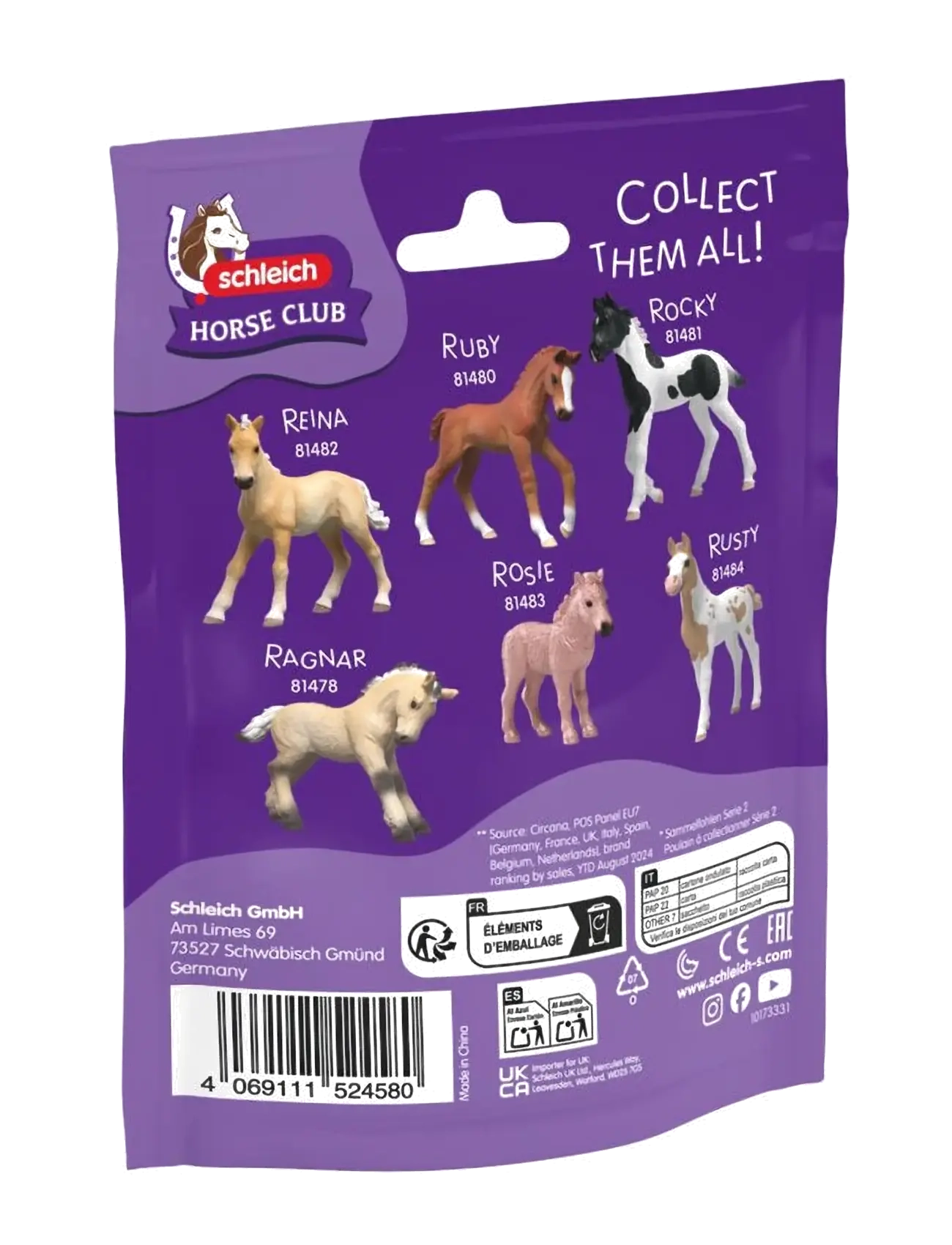 Schleich - Schleich Collectible Foal Ravi - djur - multi - 2