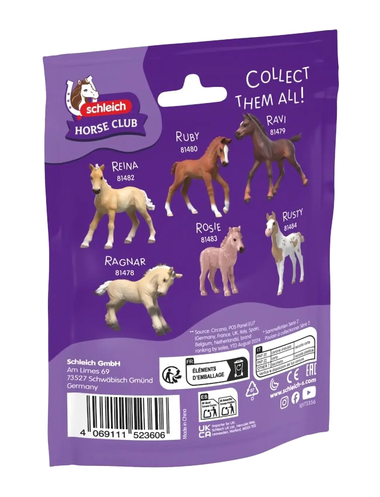Schleich - Schleich Collectible Foal Rocky - djur - multi - 2