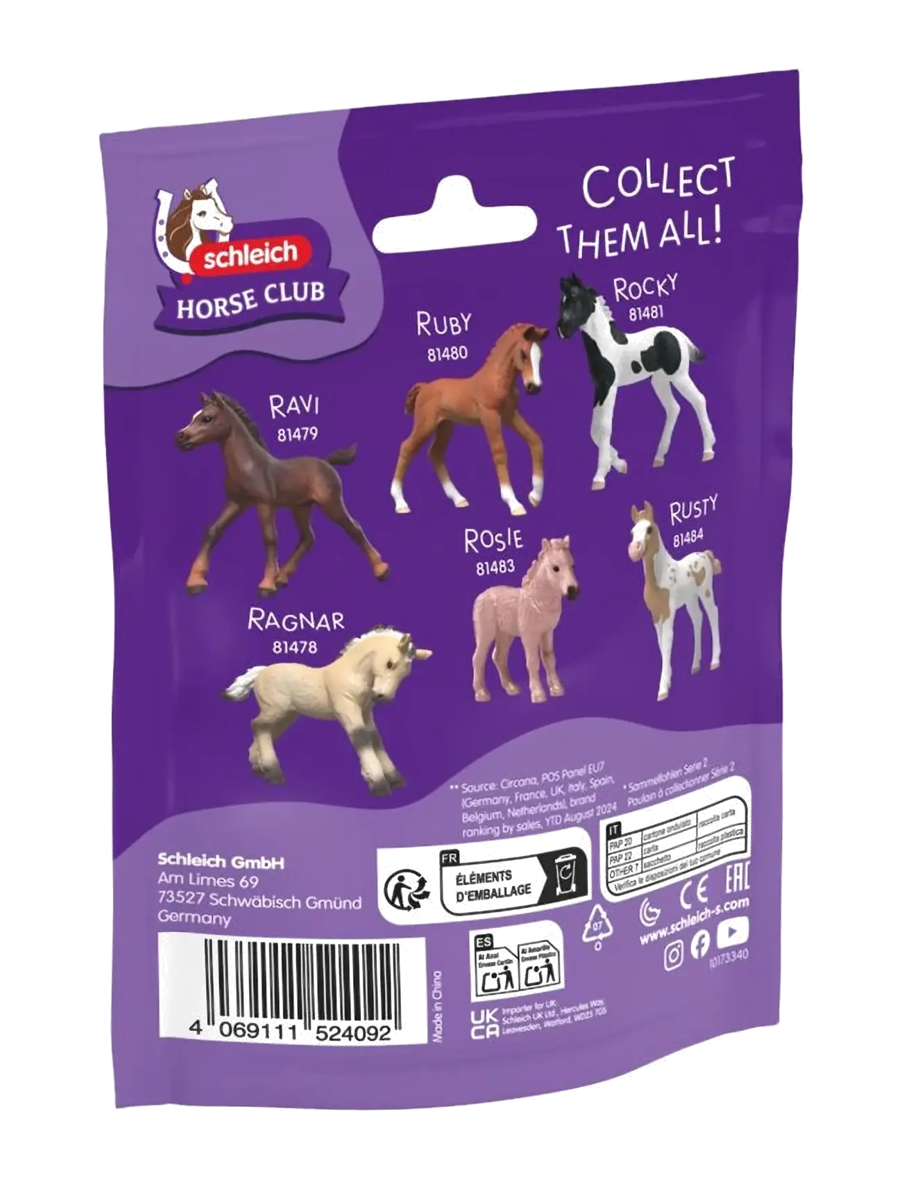 Schleich - Schleich Collectible Foal Reina - djur - multi - 2